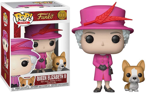 Royal Family - Pop! Icons -  Queen Elizabeth II n°01  - Funko - Photo 1/1