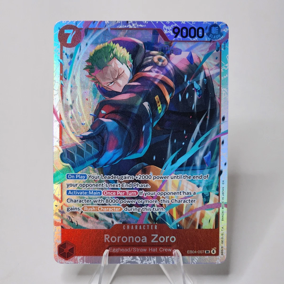 25+ Roronoa Zoro EB04-007 Adventure on Kami's Island for sale