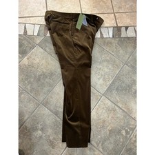 Men's Gucci velvet stretch pants size 56, European/40 US made in Italy