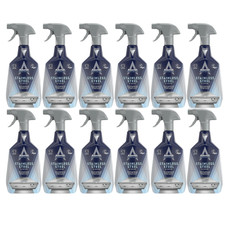 Astonish Stainless Steel Shine Cleaner Kitchen Grease Grime Dirt Spray 12x750ml 4.11 per litre