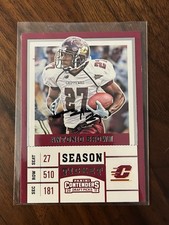 ANTONIO BROWN CENTRAL MICHIGAN CHIPPEWAS SIGNED AUTOGRAPHED PANINI CARD