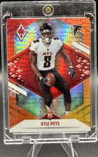 2021 Panini Phoenix Fire Burst Rookie Kyle Pitts Atlanta Falcons #104 NFL