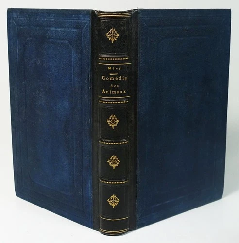 MERY Joseph "La comédie des animaux" Original Edition. 1862. Morin Engravings