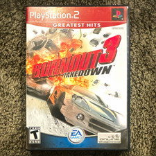 Used Burnout 3: Takedown Greatest Hits Sony PlayStation 2 Online T NTSC-U/C 2004