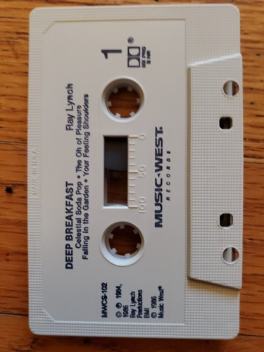Deep Breakfast by Ray Lynch (Cassette, 1986, Music-West) - Picture 3 of 3