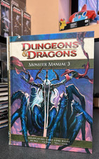 Monster Manual 3: A 4th Edition D D Core Rulebook-New-Free Shipping-Damaged