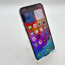Desbloqueado Apple iPhone 12 Pro Max 256GB A2342 MG9G3LL/A 72% BH Parte posterior agrietada *LEER