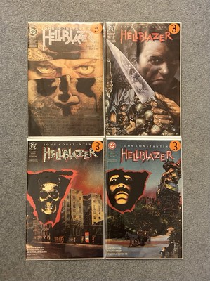 DC Hellblazer, John Constantine Comic Book Lot Of 4 Copper Age Issues. Horror!