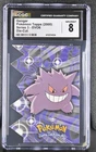 GENGAR 2000 Topps Pokemon #EV06 Series 3 Die-Cut CGC 8 NM-MT