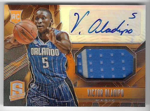 VICTOR OLADIPO 2013 PANINI SPECTRA AUTO AUTOGRAPH JERSEY CARD #23/60!