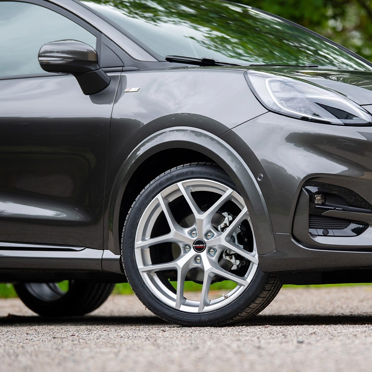 4 Borbet Wheels Y 6.5x16 ET43 5x100 SIL for VW Beetle Bora Golf