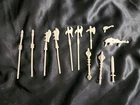 Vintage! Castle Grayskull He-Man MOTU 1982  Weapons Lot of 14 Mattel SMALL GUN!