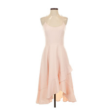 Black Halo Marie Dress in Soft Pink. Size 2.