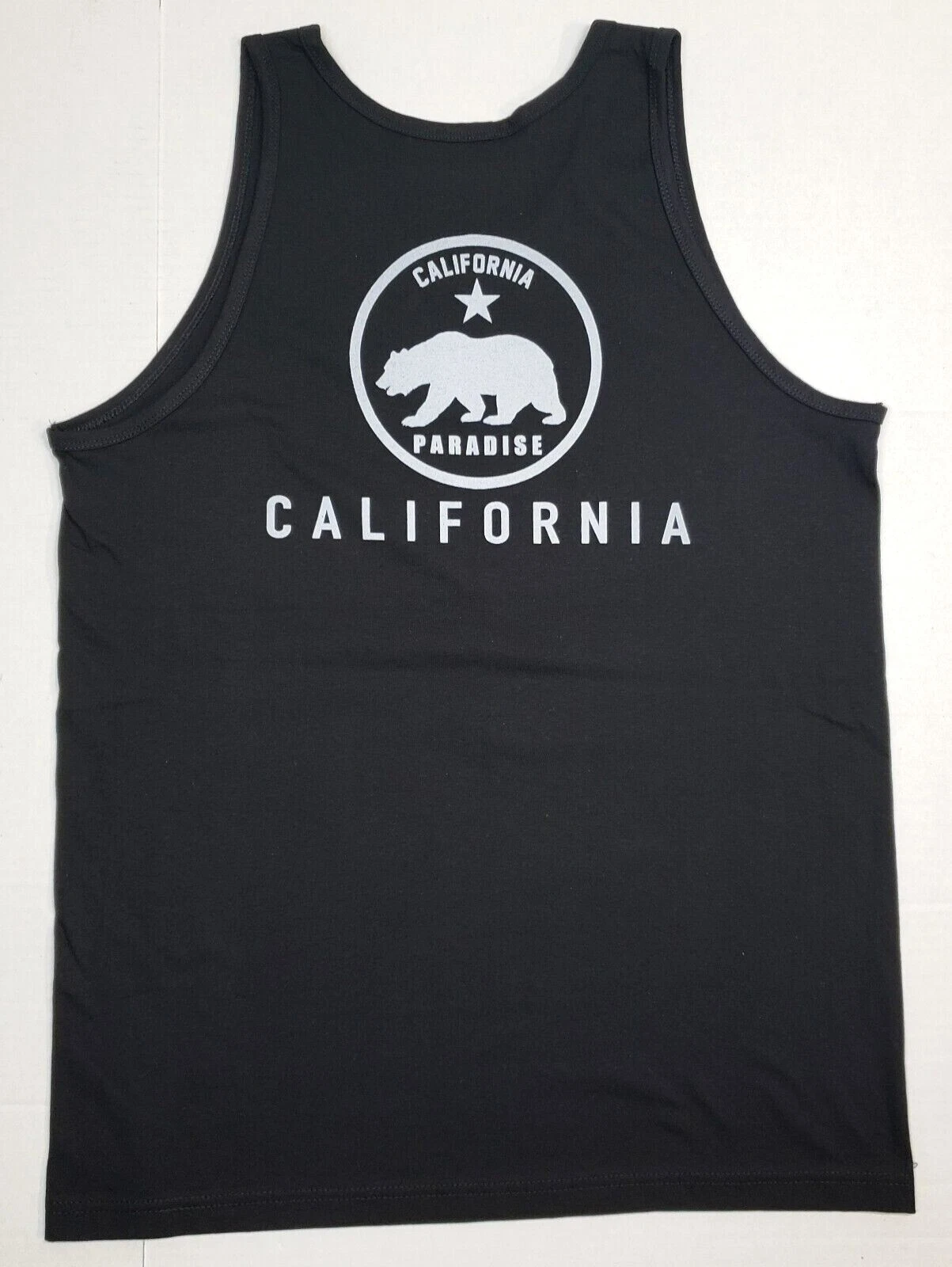 CALIFORNIA REPUBLIC Tank Top T-shirt Cali Palm Tree Streetwear Men's Vest New - product detail image 2