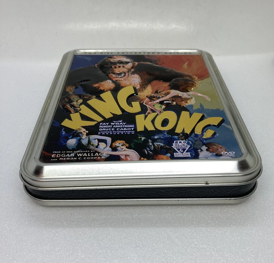 Rare King Kong DVD Metal Tin Case 2 Discs Collectors Edition (Box Only} 17 - Image 4 of 4