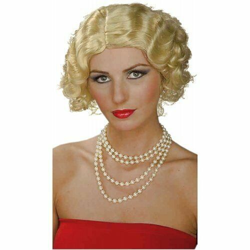 blonde 20s wig