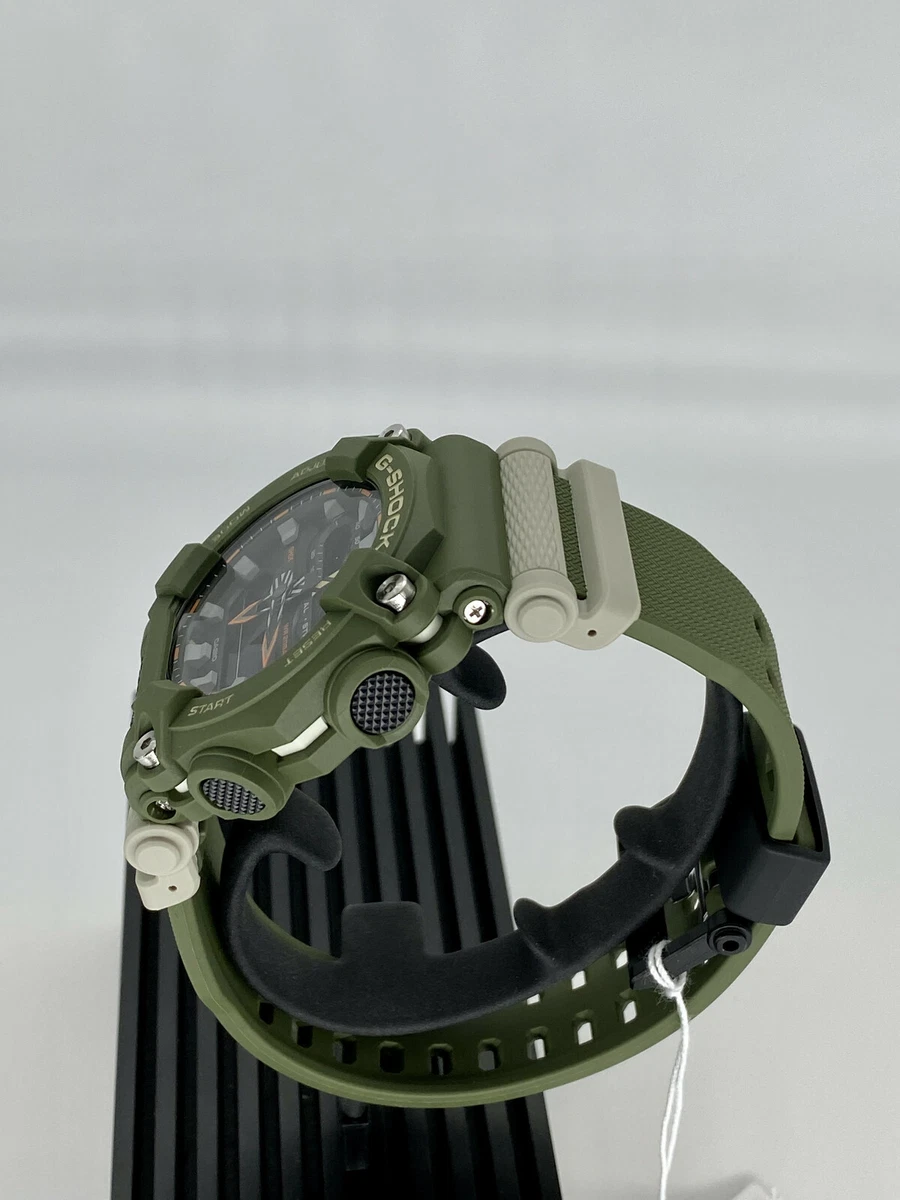 G Shock Analog Digital Resin Strap Army Green LED Men s Watch
