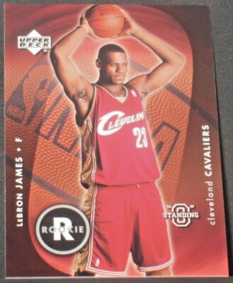 LeBron James 2003-04 Upper Deck Standing O Rookie #85 Cleveland