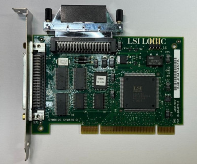 HP A4976A-66001 LSI 348-0041457A SYMBIOS SYM8751D Single Ended WIDE SCSI Card