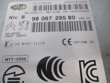 AUTORADIO SMEG RECEPTEUR TELEMATIQUE PEUGEOT  208  9806729580  2558743