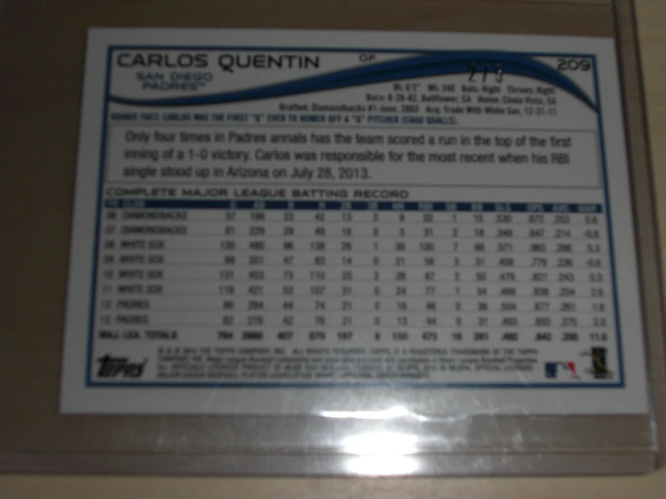 2014 Topps Mini Baseball Black, Gold, and Pink Parallels **Complete your sets** - Image 2 of 4