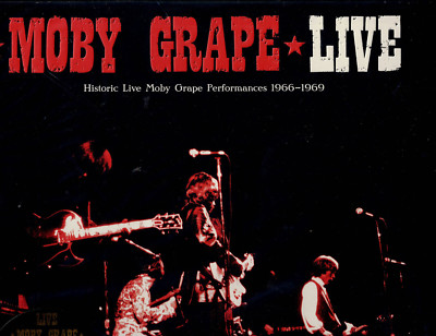 MOBY GRAPE - LIVE (2 LP 2010) NEW *BLACK VINYL*19 TRACKS*