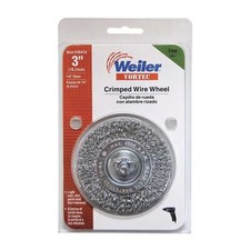Weiler Vortec 3 in. Fine Crimped Wire Wheel 4500 rpm 1 pc.