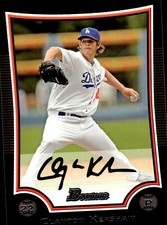 2009 Bowman #72 Clayton Kershaw Card