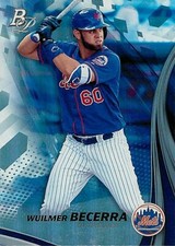 2017 Bowman Platinum Top Prospects #TPWBE Wuilmer Becerra METS
