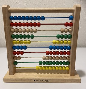 melissa and doug wooden abacus