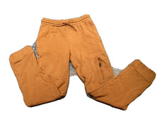 BOYS PANTS SZ 8 khaki 100  cotton zip pocket 1X2115