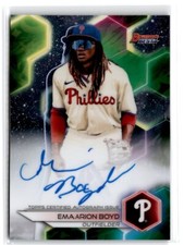2023 Bowman's Best Emaarion Boyd Auto Philadelphia Phillies #B23-EBD