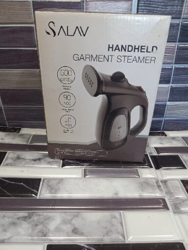 Salav Handheld Travel Garment Steamer 60ml Compact TS-06 Black