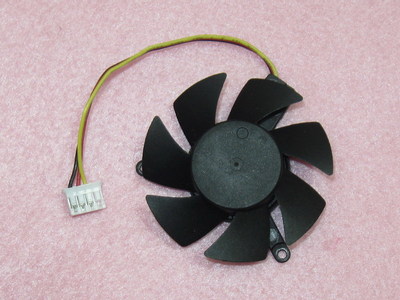 45mm ATI NVIDIA Graphics Card Fan Replacement 39mm 4Pin 3Wire FY04510H12LFC R137