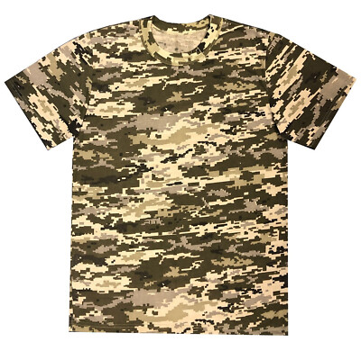 Celucke Camouflage T Shirt Herren Stretch Kurzarm Basic Shirts Mit