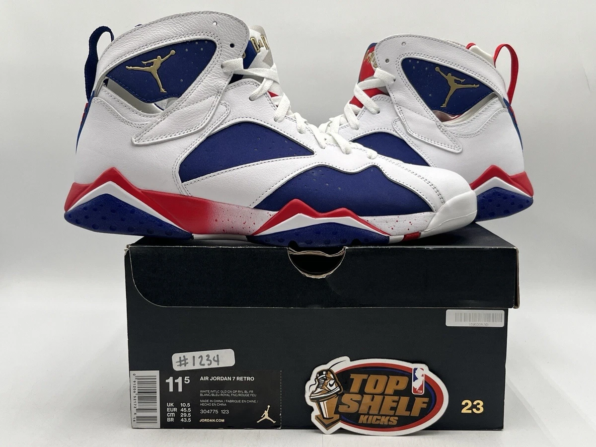 New Air Jordan 7 Retro Tinker Alternate 2016 Size 11.5 Authentic