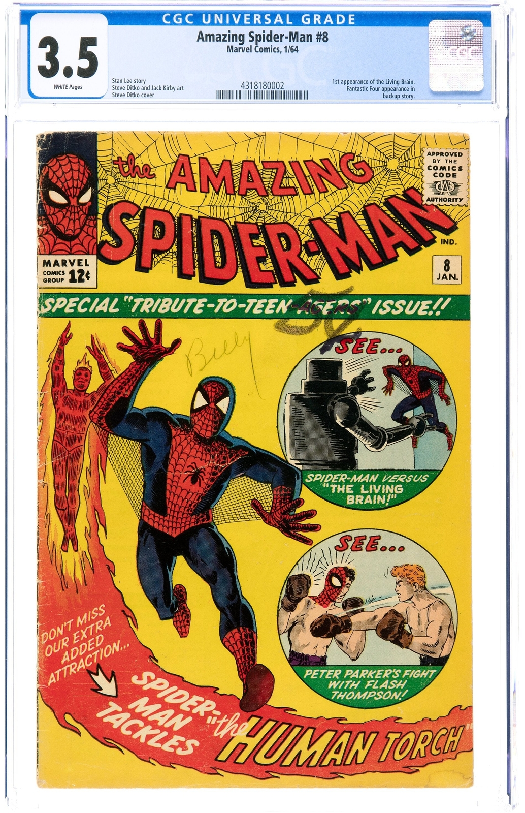 アメコミ Amazing spider man 8 初登場　スパイダーマン Amazing Spider-Man #8 Value - GoCollect