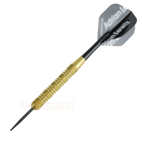 TARGET ADRIAN LEWIS FIRST PLAY Brass 22g DARTS SET - Steel Tip