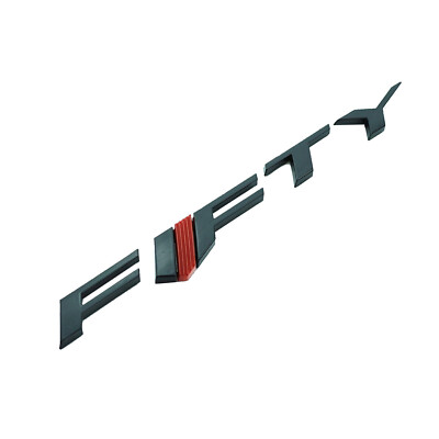 1x Front Fender Fifty Emblems Badges Nameplate OEM For 2017 Camaro Black