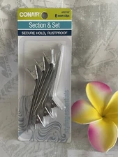 Conair Section & Set Clips #55316Z 6pc
