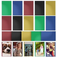 BELLE VOUS Set da 20 Cornici Magnetiche Calamite Foto Miste per Frigo Portafoto 