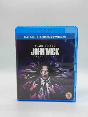 John Wick: Chapters 1 & 2 Blu-ray [Region Free] 2 Movie Collection