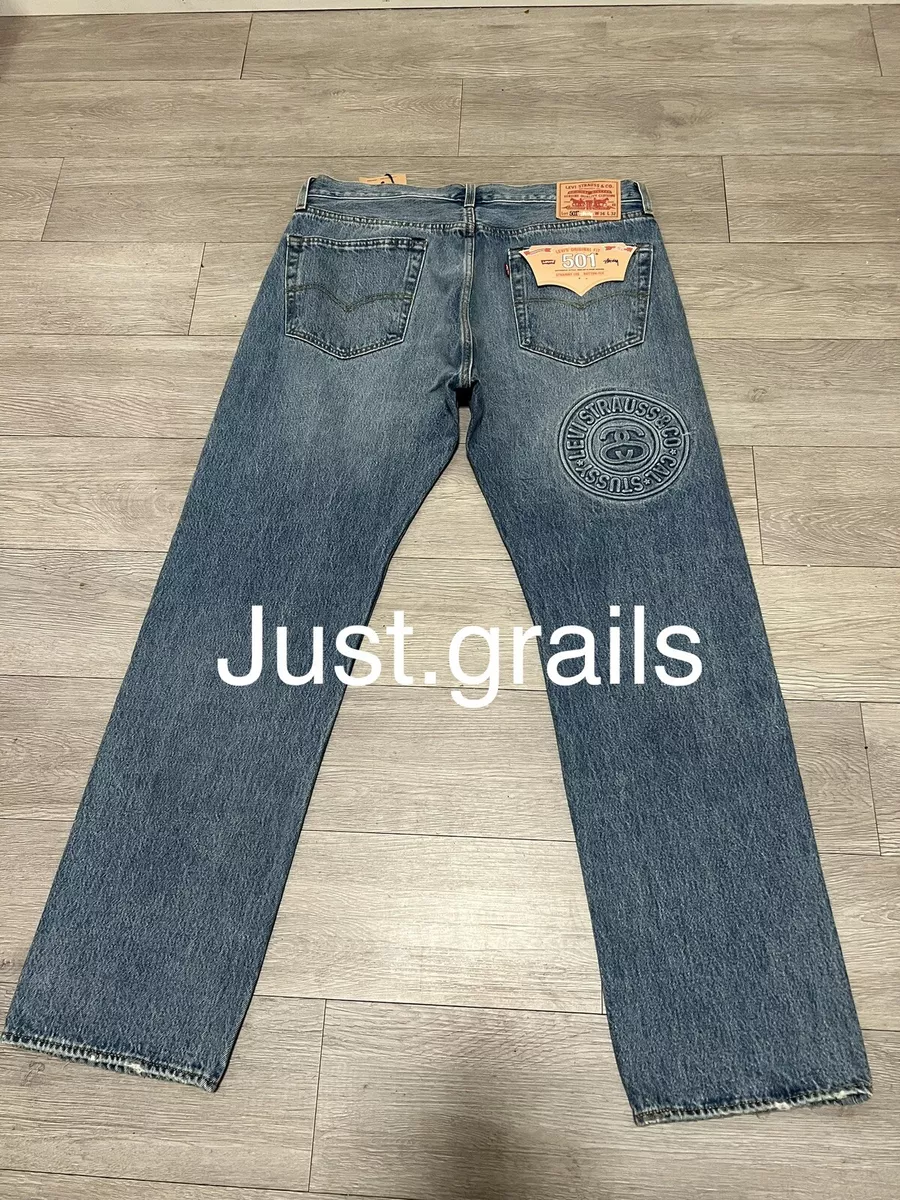 Stussy × Levi's Embossed 501 \