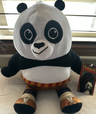 Kung Fu Panda Plush 9  Big Head Stuffed Animal Dreamworks Toy Factory 2022 NWT