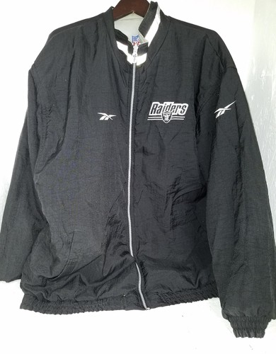 Vintage 90s RAIDERS REEBOK JACKET Two 