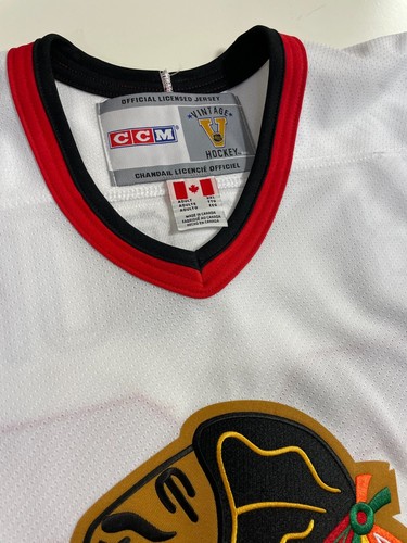 ED BELFOUR SIGNED CHICAGO BLACKHAWKS 1991 75th ANN JERSEY PSA/DNA COA MEDIUM - Picture 4 of 5