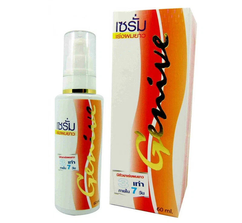 Genive Suero Cabello Largo Rápido Estimulador Estimulador Crecimiento Cabello Suero 60 ml Foto 3 de 3