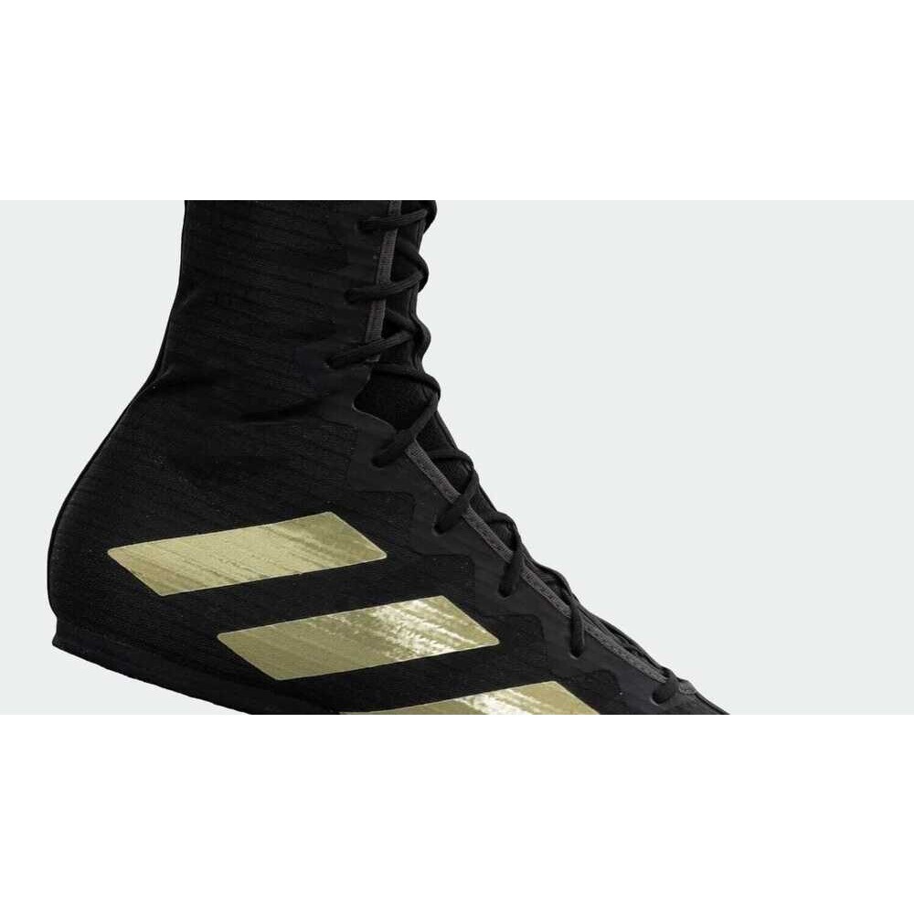 Size 6 - adidas Box Hog 4 Black Gold Metallic for sale Size 6 - adidas Box Hog 4 Black Gold Metallic for sale