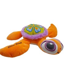 Biloxi Beach Sea Turtle Orange Plush Stuffed Animal Rockin Pets Floral