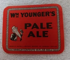 Wm Younger Pale ALE LABEL  Brewed By Scottish And NEW CASTLE Edinburgh Scotland 